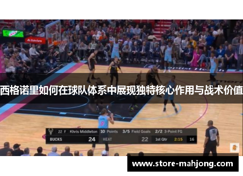 西格诺里如何在球队体系中展现独特核心作用与战术价值